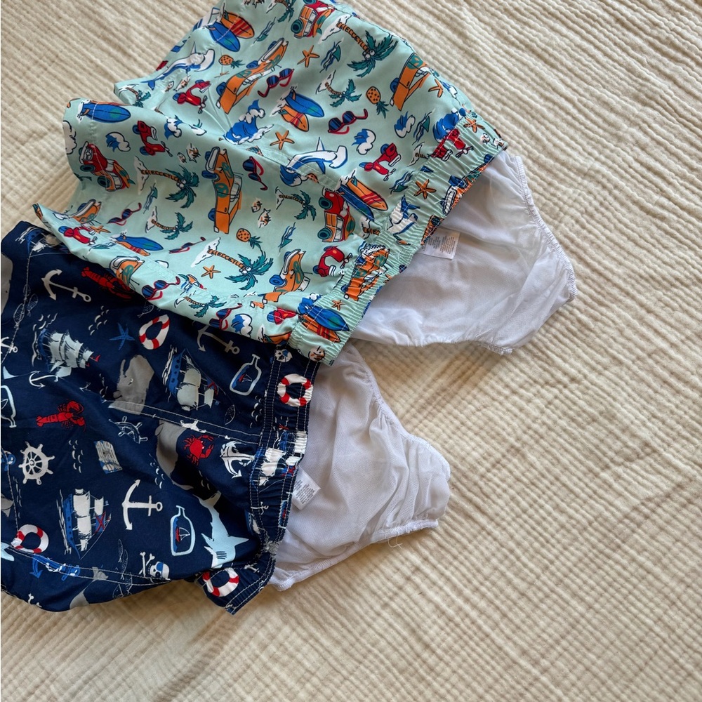 Hatley Blue Rashguard Swim Set - Picture 5 of 8